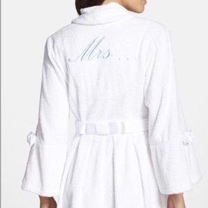 Mrs... Terrycloth Robe Betsey Johnson